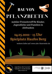 mobiler Freizeittreff Altfranken - Pflanzbeetbau